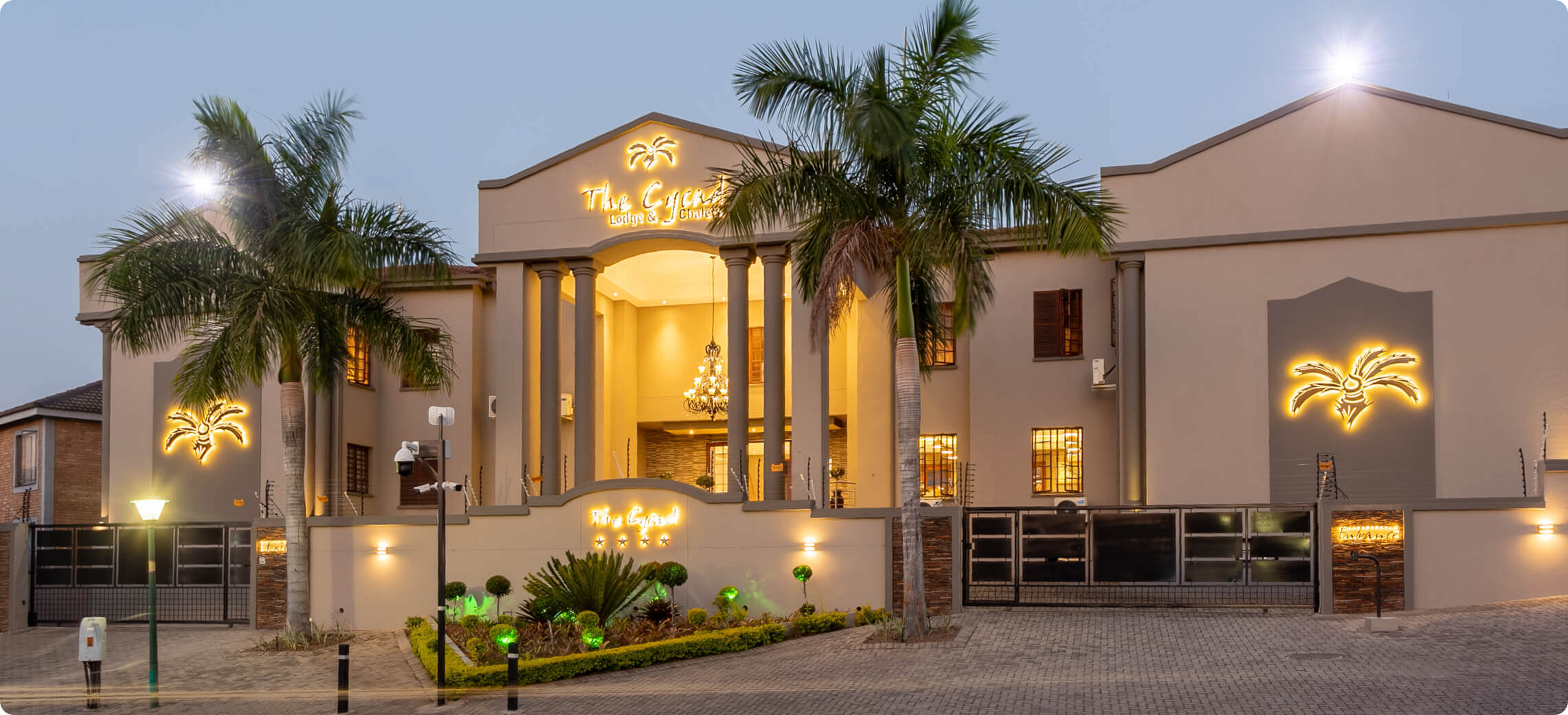 The Cycad Lodge Entrance